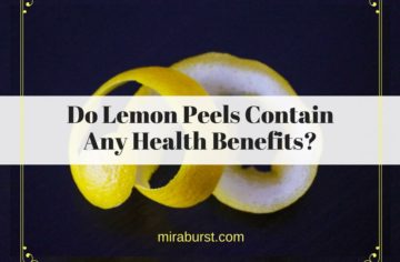 do lemon peels contain health benefits