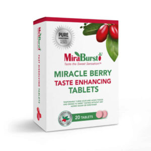 20 pack MiraBurst® Taste Enhancing Tablets