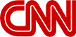 The red CNN logo