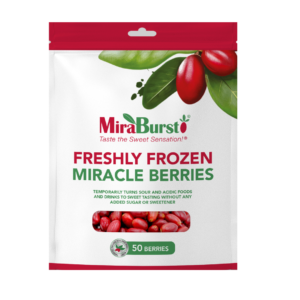 MiraBurst Freshly Frozen Miracle Berries- 50 Berries