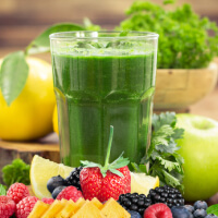 A green smoothie with Miracle Berries