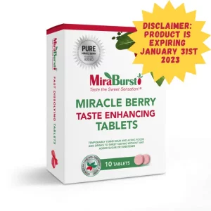 MiraBurst Miracle Berry Taste-Enhancing Tablets